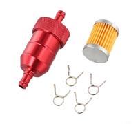 Inline 8mm CNC Aluminium Résistant Inline 8mm CNC Aluminium(Red)