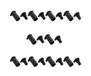 InLine 94030 Lot de 10 capuchons anti-poussière pour connecteurs photovoltaïques solaires compatibles avec MC4/Standard4/PV4, résistants et durables