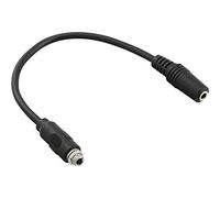 InLine - Adaptateur audio - mini-phone stereo 3.5 mm femelle pour mini-phone stereo 3.5 mm femelle - 20 cm - noir