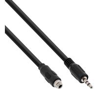 InLine 99303P câble audio 0,6 m 3,5mm Noir