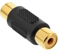 InLine® 99315 Adaptateur audio, Cinch prise femelle à Cinch prise femelle,