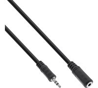Inline 99935 Câble Audio 5 M 3,5mm Noir