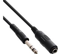 InLine Câble audio 6,35 mm 5 m Noir