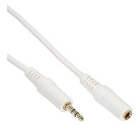 InLine 99937 W 10 m 3.5 mm 3.5 mm Blanc câble Audio
