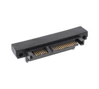 InLine Adaptateur 27700 F SATA (mâle/Femelle (15 Plus 22 Broches 7), vers Le Haut gewinkel)