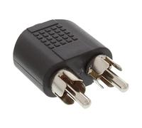 INLINE - Adaptateur Audio Jack - Connecteurs 1 x 3,5mm et 2 x RCA (Import Allemagne)