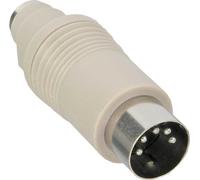 InLine® adaptateur clavier, 5 broches DIN mâle sur PS/2 femelle