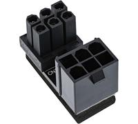 InLine® Adaptateur d'électricité interne, 180° ATX 6 broches mâle / femelle (tourné)