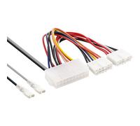 InLine® adaptateur d'électricité interne, 20 broches ATX-NT vers P8/P9 carte mère AT + interrupteur