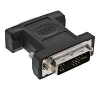 InLine® adaptateur DVI-A, analogique 12+5 prise sur 15 broches HD prise (VGA)