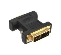 InLine® adaptateur DVI-A, analogique 12+5 prise sur 15 broches HD prise (VGA), doré