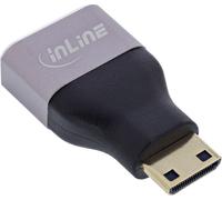 InLine® adaptateur HDMI, HDMI A prise femelle / Mini HDMI C prise, 8K UHD
