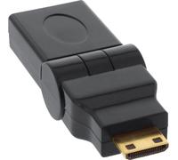 InLine® adaptateur HDMI, HDMI A prise femelle sur Mini HDMI C prise, flexible, 4K2K