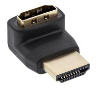 InLine - Adaptateur HDMI - HDMI mâle pour HDMI femelle - connecteur incliné
