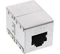 InLine - Adaptateur réseau - RJ-45 (F) pour RJ-45 (F) - blindé - CAT 6 G