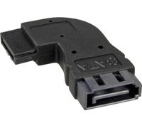 InLine® adaptateur SATA prise / prise femelle, anguleux à droite