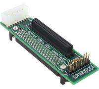 InLine® adaptateur SCSI-SCA U320, 80 broches prise femelle sur 68 broches mini Sub D prise femelle