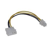 InLine Adaptateur Secteur Interne 4 Broches - Carte mère 4 Broches - 20 cm
