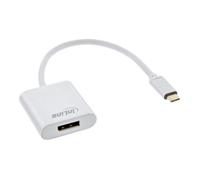 InLine Adaptateur USB-C 3.1 vers DisplayPort 4K 60Hz - Compatible Thunderbolt 3 - Gris