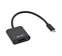 InLine Adaptateur USB-C 3.1 vers DisplayPort 4K@60Hz - DP femelle, Thunderbolt 3 compatible, noir