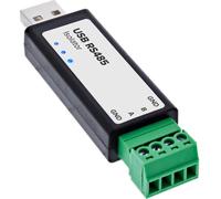Inline Adaptateur USB vers RS485 avec isolateur, FTDI, USB-A vers Terminal | Séparation par galvanoplastie, chipset FTDI, protection contre les surtensions, semi-duplex automatique, Modbus RTU