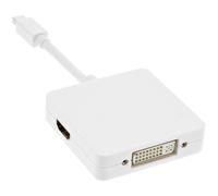 InLine - Adaptateur vidéo externe - DisplayPort - DVI, HDMI, DisplayPort