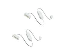 Inline ARGB Bouton contrôleur 5 V 3 broches Blanc | Câble d'éclairage pour boîtiers d'ordinateur de bureau et projets de construction