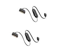 Inline ARGB Bouton contrôleur 5 V 3 broches Noir | Câble d'éclairage pour boîtiers d'ordinateur de bureau et projets de construction