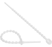 InLine® attache-câbles boule nature, longueur 150mm, 100 pièces