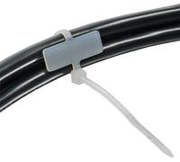 InLine® attache-câbles, longueur 100mm, largeur 2,5mm, champ de marquage transversal 8x24mm,paquet de 100
