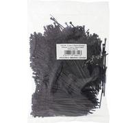 InLine® attache-câbles, longueur 100mm, largeur 2,5mm, noir, 1000 pièces, bulk