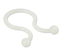 InLine® attache-câbles Twist 18-22mm, naturel, 100 pièces