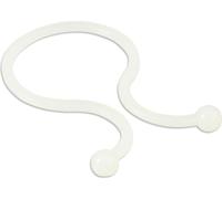 InLine® attache-câbles Twist 26-30mm, naturel, 100 pièces