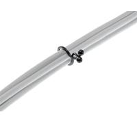 InLine® attache-câbles Twist 26-30mm, noir, 10 pièces