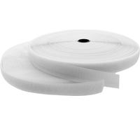 InLine® attache-câbles, velcro en 2 parties, 25mm, blanc, 25m