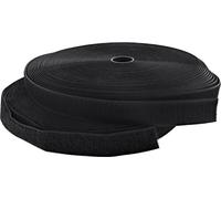 InLine® attache-câbles, velcro en 2 parties, 25mm, noir, 25m