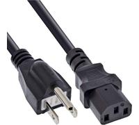 InLine B-16658J câble électrique Noir 1,8 m Prise d'alimentation type B IEC C13