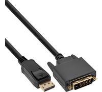 InLine B-17112 câble vidéo et adaptateur 2 m DVI-D DisplayPort Noir