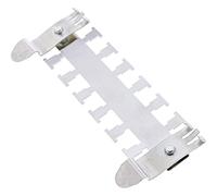 InLine® Barre de Guidage de câbles pour Montage sur Rail à Chapeau (TS35) en métal