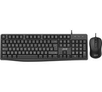 InLine® Basic Desktop II, clavier-souris, câble USB, Standard DE Layout