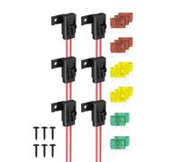 Inline Blinde 12AWG Disques de faisceau de câbles étanches Faisceau de câbles Véhicule d'allumage Marine Defuses Boîte Porte-fusible durable