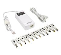 InLine® bloc d'alimentation universel pour Notebook avec écran couleur, blanc, 12 prises interchangeables