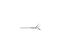 InLine - Bulkkabel - 100,0m - SFTP, PiMF - CAT 6a - halogenfrei - weiß (76899W)