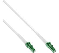 InLine® câble à fibres optiques simplex, FTTH, LC/APC 8° à LC/APC 8°, 9/125µm, OS2, 2m