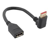 InLine® Câble adaptateur DisplayPort 1.4 ST/BU, 8K4K, anguleux vers le haut