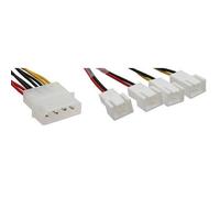 INLINE - Câble adaptateur ventilateur 2x12V & 2x5V