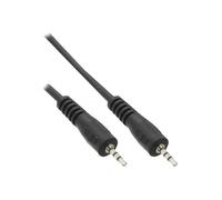 InLine Câble audio jack stéréo 2,5 mm mâle-mâle 50 cm noir