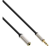 InLine® Câble audio mince jack 3,5mm ST/BU, stéréo, 0,5m