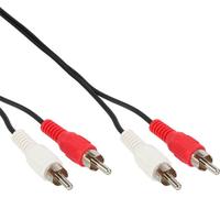 InLine® câble Cinch, 2x Cinch, mâle / mâle, 20m
