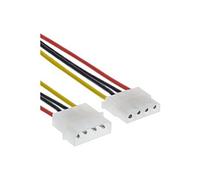 InLine - Câble d'alimentation - alimentation interne 4 plots (F) pour alimentation interne 4 plots (M) - 30 cm